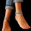 Fashionable and Popular Coin Anklets, Personalized Retro Bracelets