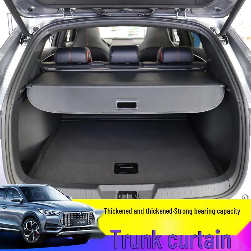 BYD Song Plus Trunk Cargo Cover: DM-i/EV Rear Storage Partition Interior Upgrade