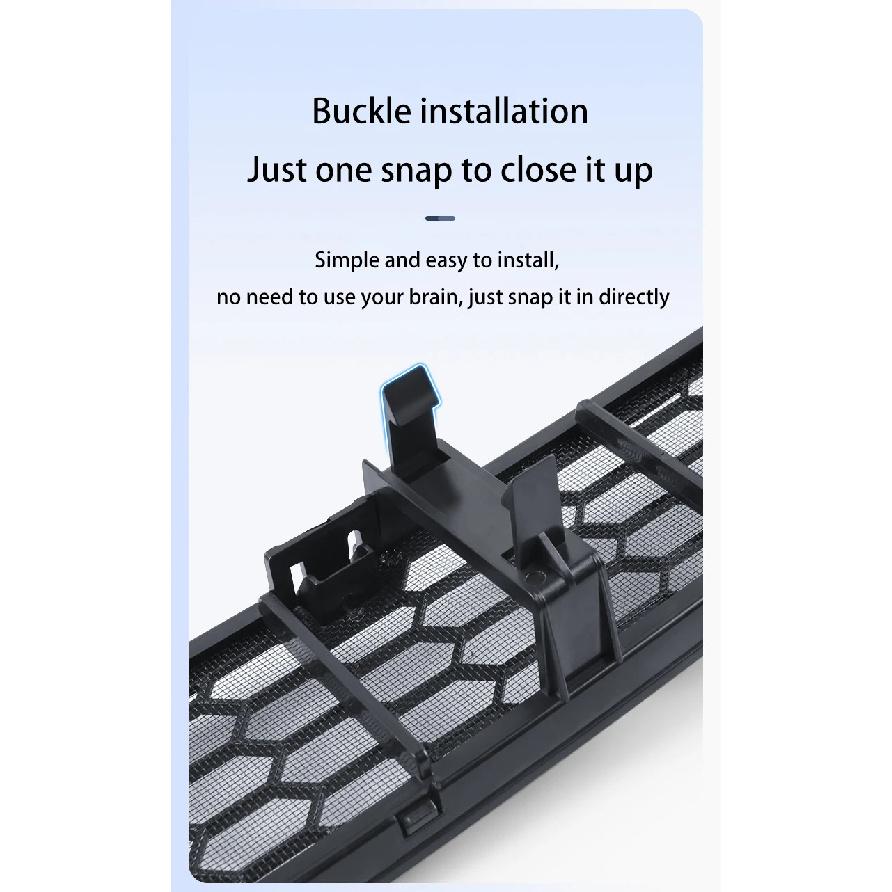 For Tesla New Model YL 2026 Launch 6-seater Version Lower Bumper Anti Insect Net Anti Dust Proof Inner Vent Grille Cover