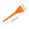 Automotive Plastic Funnel Set Multi-use Flexible Right Angle Funnels for Water/Gasoline/Coolant/Engine Oil