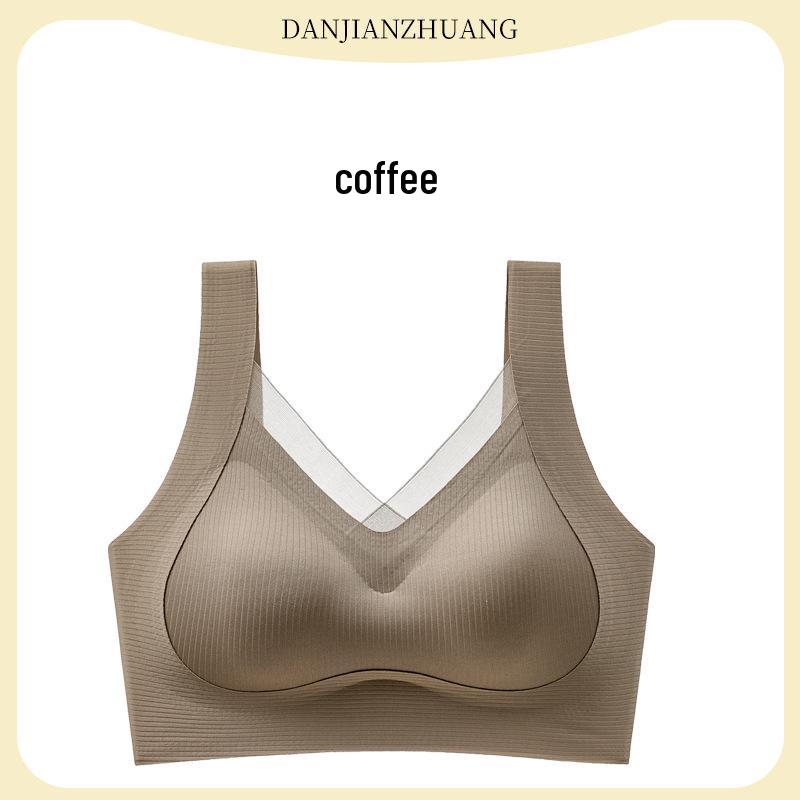 Wire-Free Women's Bra: Anti-Gravity, Seamless, Back-Smoothing, Anti-Sagging, Mesh Lift Sports Vest