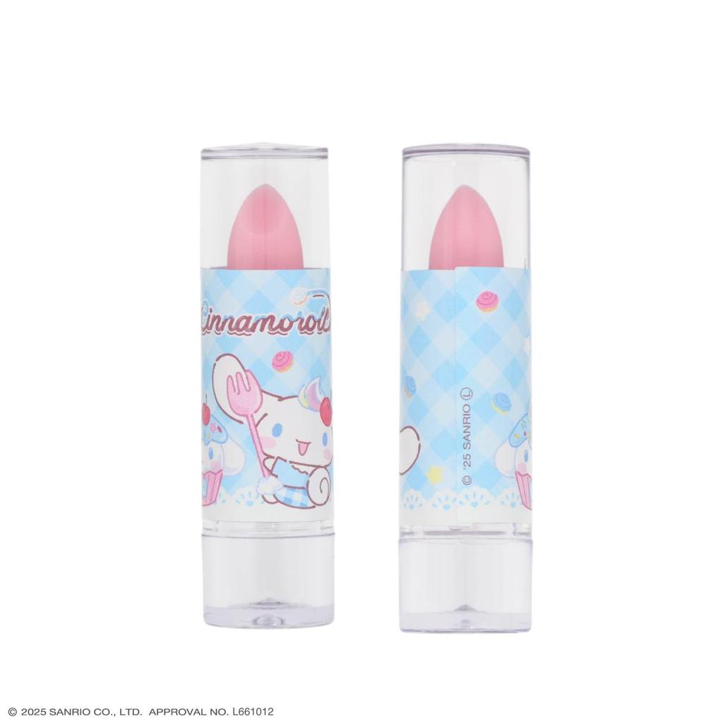 Shobido Sanrio Heart Case Cosmetic Set for Lip and Nail featuring Sanrio Characters Kids, Care, (Cinnamoroll)