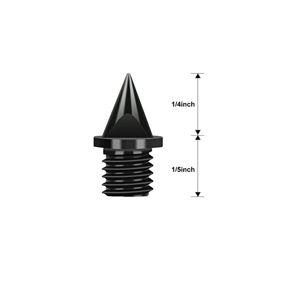 20pcs 20pcs 1/4 Inch Track Field Cross Country Track Spikes With Wrench Carbon Spikes for Track Shoes
