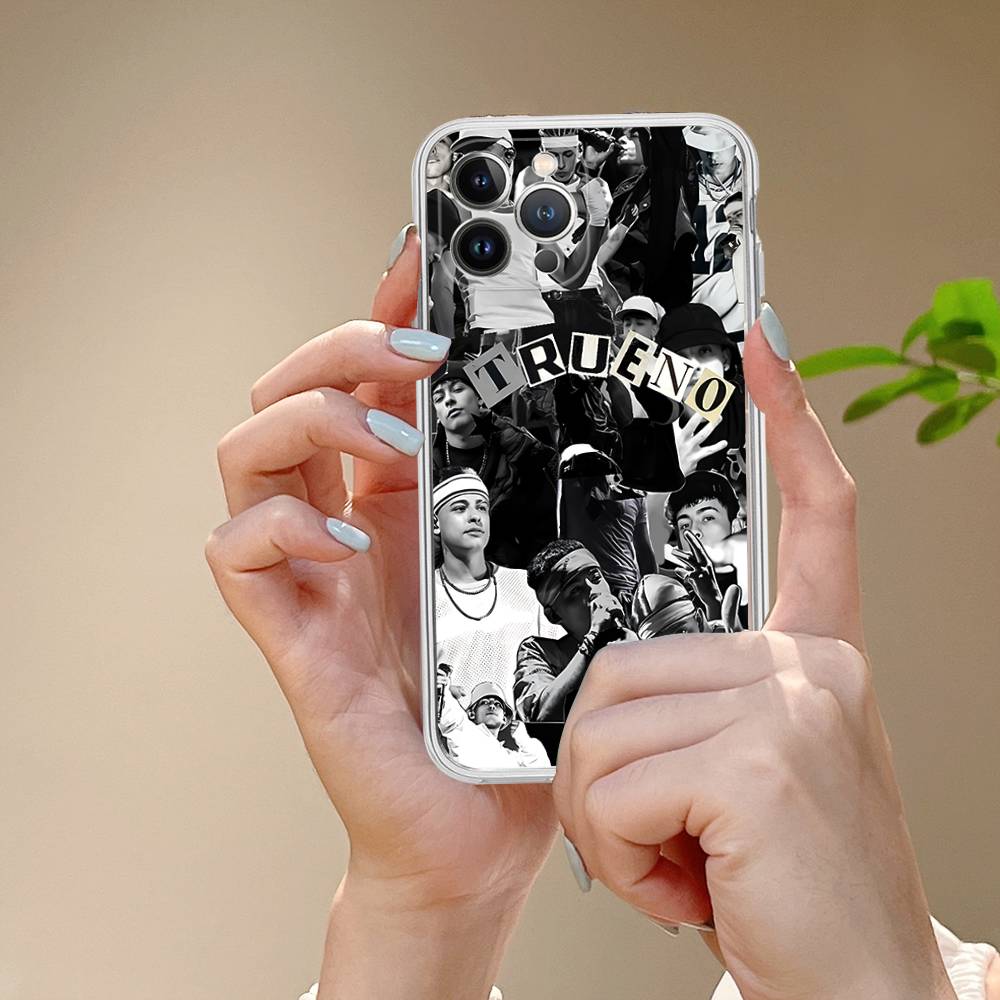 T-Trueno Rapper Fit For IPhone 16 15 Promax Phone Case IPhone 14 11 12 High End 13 Pro Silicone