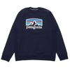 Patagonia Fitz Roy Horizons Uprisal Crew New Navy Size Small Men's Sweatshirt, 39626, (NENA),