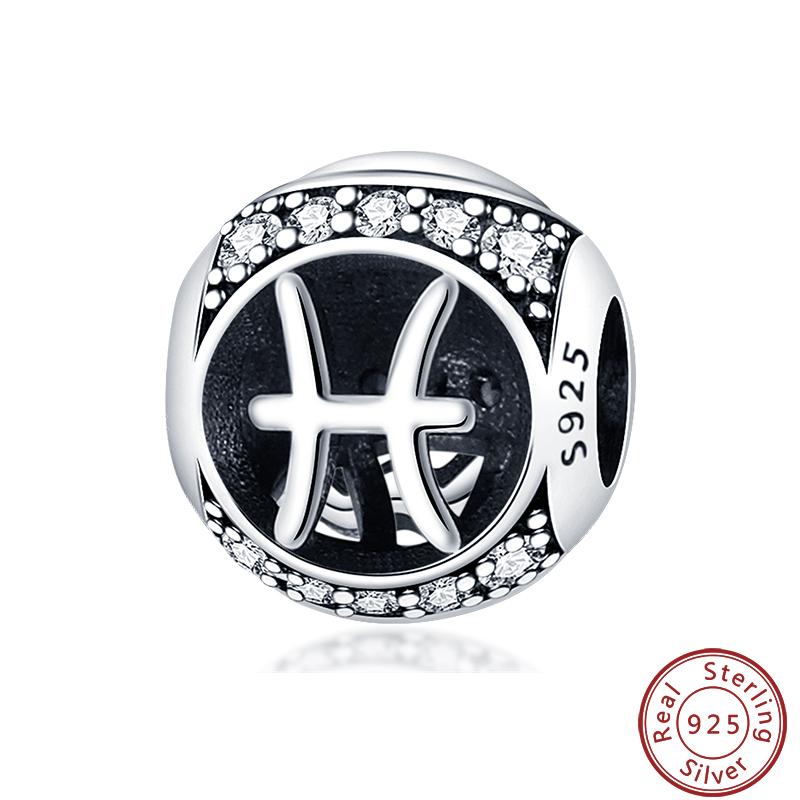 Lucky Copper Craft Birthday Zodiac Series Colorful Shining Zircon Lucky Beads Charms 3Mm Diy Exquisite Jewelry Making