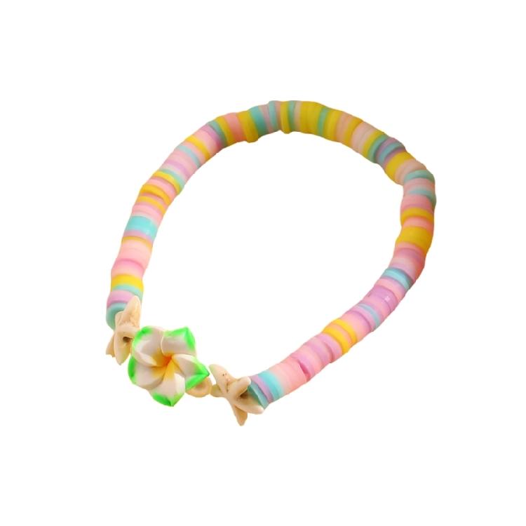 

Soft Polymer Clay Bracelet Showcasing Oceanics Designs Suitable for Beach Life and Beach Getaways Fashion Decoration