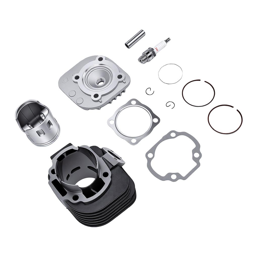 Cylinder Piston Gasket Top End Rebuild Kit 0450005 52mm 92ml Cylinder Rebuild Engine Top End Kit Replacement for
