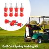 Golf Cart Spring Bushing Kits With Screws For 1015583 101230 Golf Cart Rear Leaf Spring Bushing and Sleeves Enduring