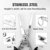 Long Nose Fishing Pliers Curved Mouth Fishing Scissors New Lure Fishing Tong  Fishing Accessories