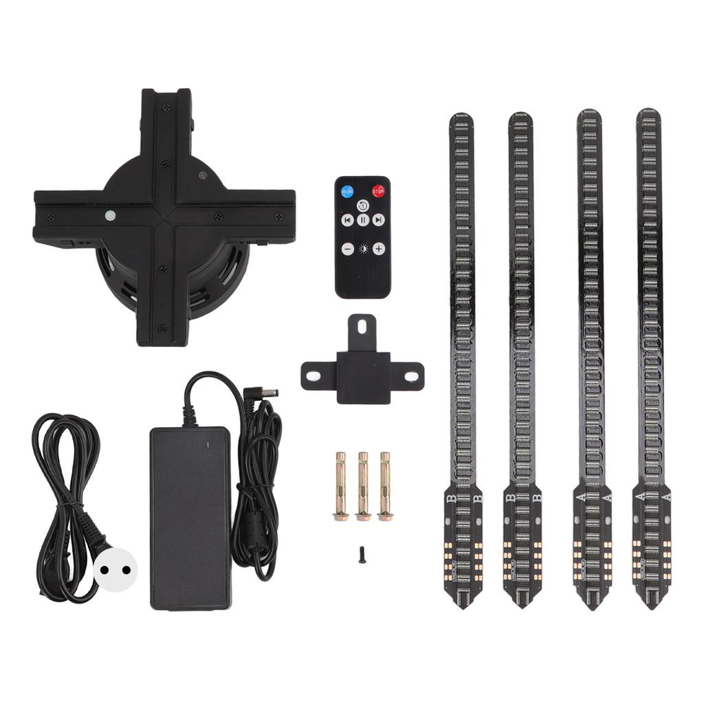 Afișaj Publicitar Hologramă 3D Ventilator Holografic Potrivit pentru Semne de Magazin Comercial Cazinouri Petreceri