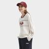 New FILA Sweatshirt Women's Cloud White F11W439204FWT