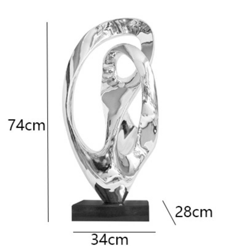 Modern Figurines Luxury Statues Interior Large Aesthetic Creative Miniatures Living Room Art Resin Retro Decoration Accessories