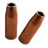 2pcs Gas Nozzle 401450 Compatible with TOUGH LOCK for MIG Welding Torch Standard Brass Copper Nozzle 1 2 Inch Orifice