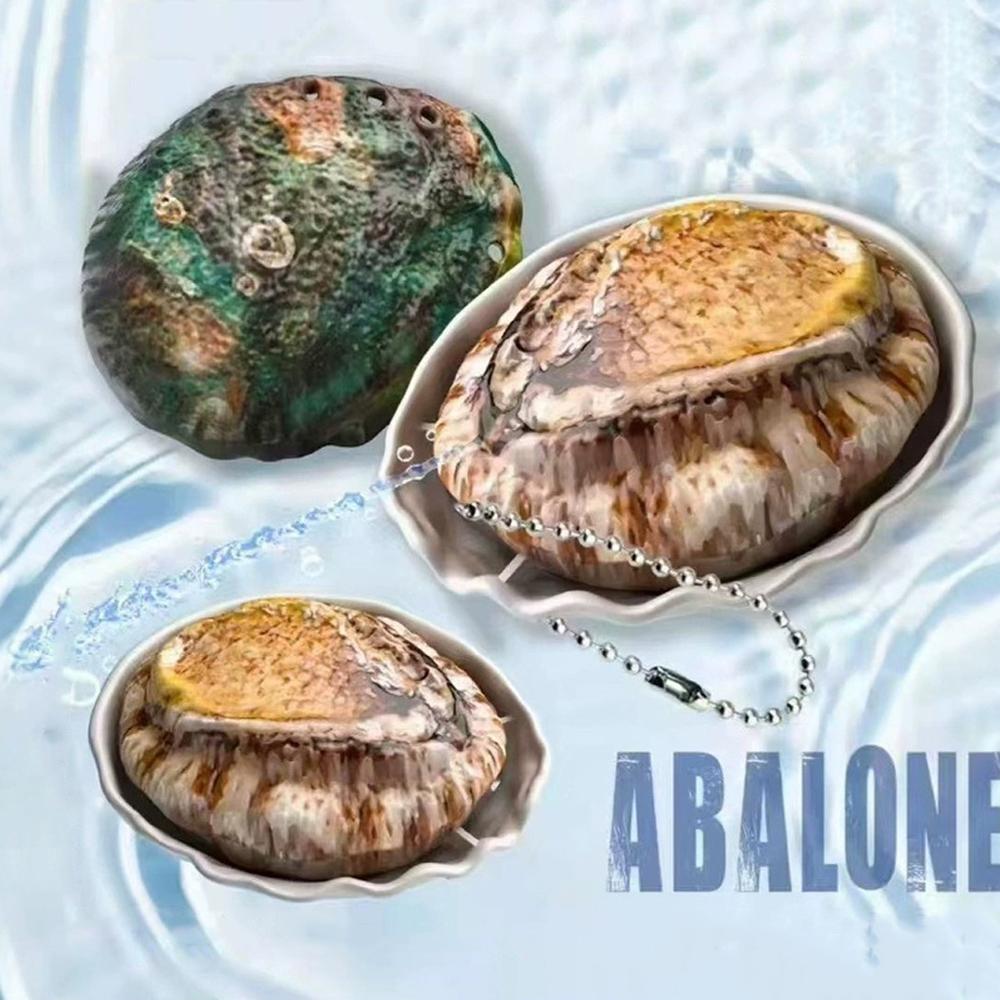 

Handheld Seafood Abalone Water Spray Toys Press Water-Sprinkling Toy Summer Geoduck
