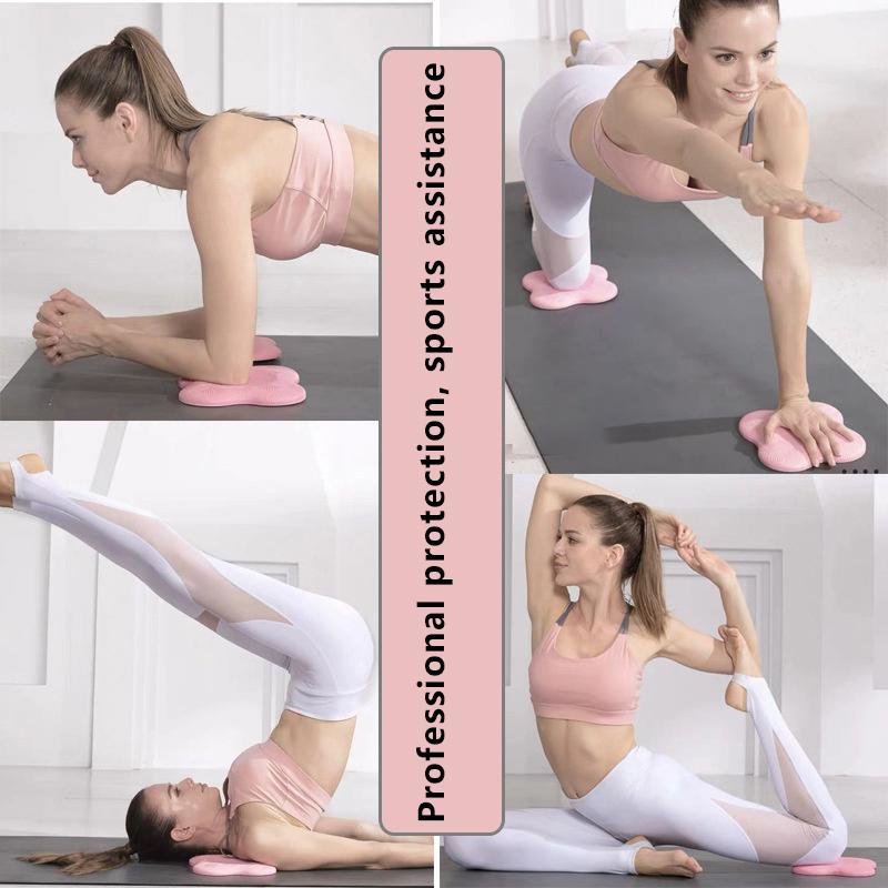 1 Pack Knee Pad Wrist Anti-Slip Solid Color Protective Mat Yoga Mat Anti-Slip Kn