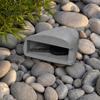 Secure Outdoor Key Storage Hider, Fake Rock Stone Shape Lock Box, Waterproof Lockbox Durable Weather-Resistant Holder, for Garden Yard Grassland