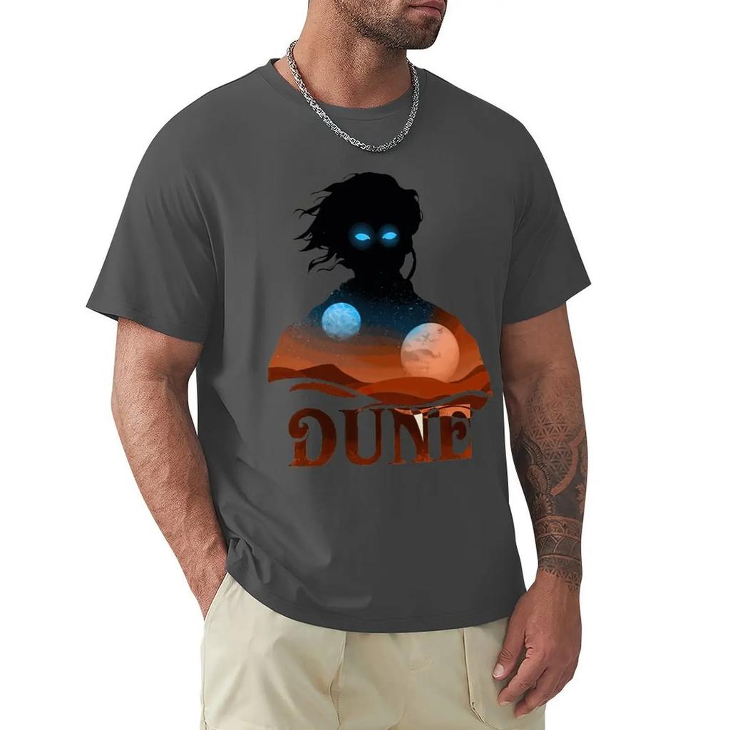 Dune Design V2 T Shirt Harajuku Short Sleeve T-shirt 100% Cotton Graphics Tshirt Tops