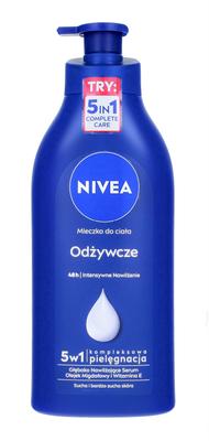 Nivea Body Mleczko Do Ciała Odżywcze - Pompka 625Ml