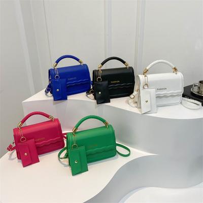 Casual Personalized Small Square Bag Personality Aesthetic New Niche Design Spring Underarm Bag Trendy One-shoulder Cross Bag