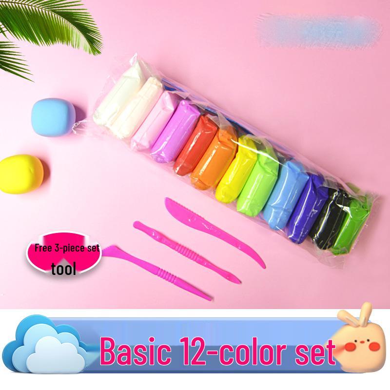 500g Weißer Kinder-Weltraumknete - Leicht, Großpackung für den Kindergarten