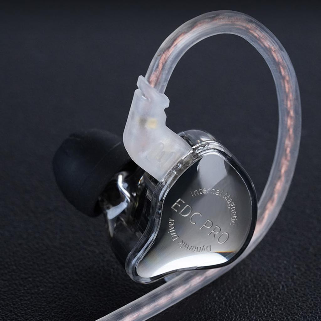 Earphones Dynamic Coils HiFi Headphone Sound Sports Earbud Noise Cancelling Earpieces with Detachable Cable
