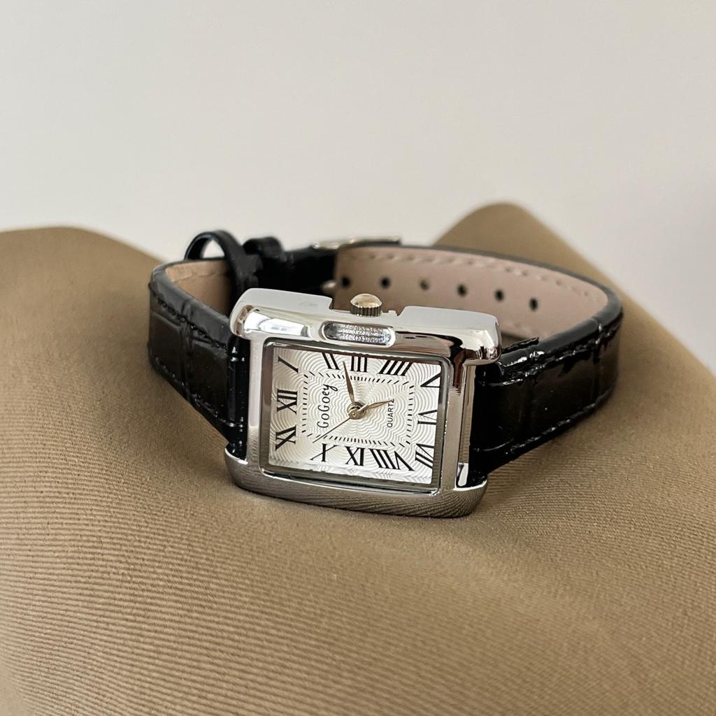 Small Square Plate Women'S Watch Belt, Antique Quartz Temperament, Versatile Women'S Watch Recommendation