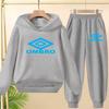 Kinderkleidung Buchstabe Marke Aufdruck Hoodie Pullover 3-12 Jahre Jacke Sweatshirt+Hose 2-teiliges Set Jungen Mädchen Freizeit Sport Jogginganzug