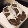 Fashion Flats Women Sandals Summer Fashion Clip Toe Shoes Walking Cozy Casual Woman Slippers 2025 Trend Brand Designer Zapatos De Mujer