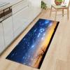 Kitchen Long Starry Sky Floor Mat Doormat Carpet Floor Mat