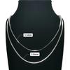 S925 Sterling Silver Octagonal Snake Bone Necklace - Light Luxury High-End Sweater Chain for Women