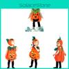 Cute Pumpkin Suit Set For Children Perfect For Halloween Festivals
