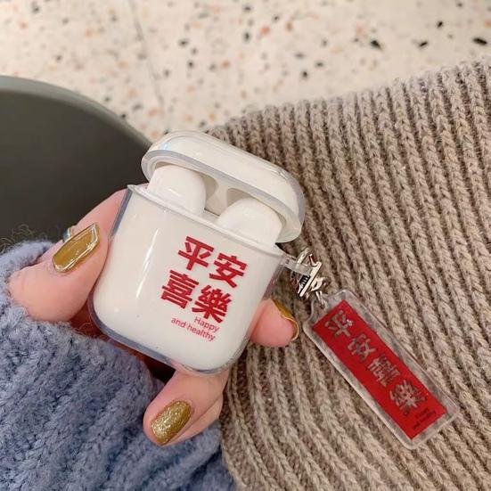 Earbud Protective Sleeve Thick Shock-proof Portable Useful Lucky Character Print Bluetooth-compatible Shell