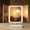 LED Folding Makeup Mirror with Lights for Home and Dormitory