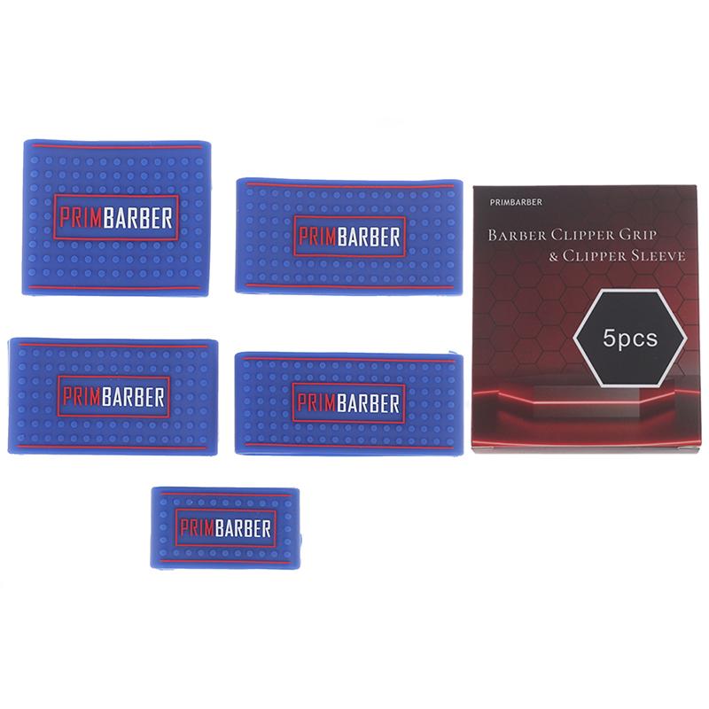 

5 шт./компл. нескользящие накладки на ручки для парикмахерской машинки для стрижки волос чехол для держателя машинки для стрижки волос