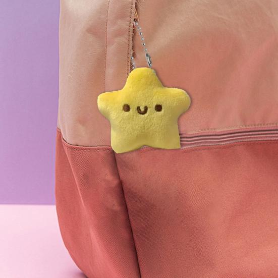 Doll Pendant Star Plush Toy PP Cotton Filling Soft Squeaky Doll