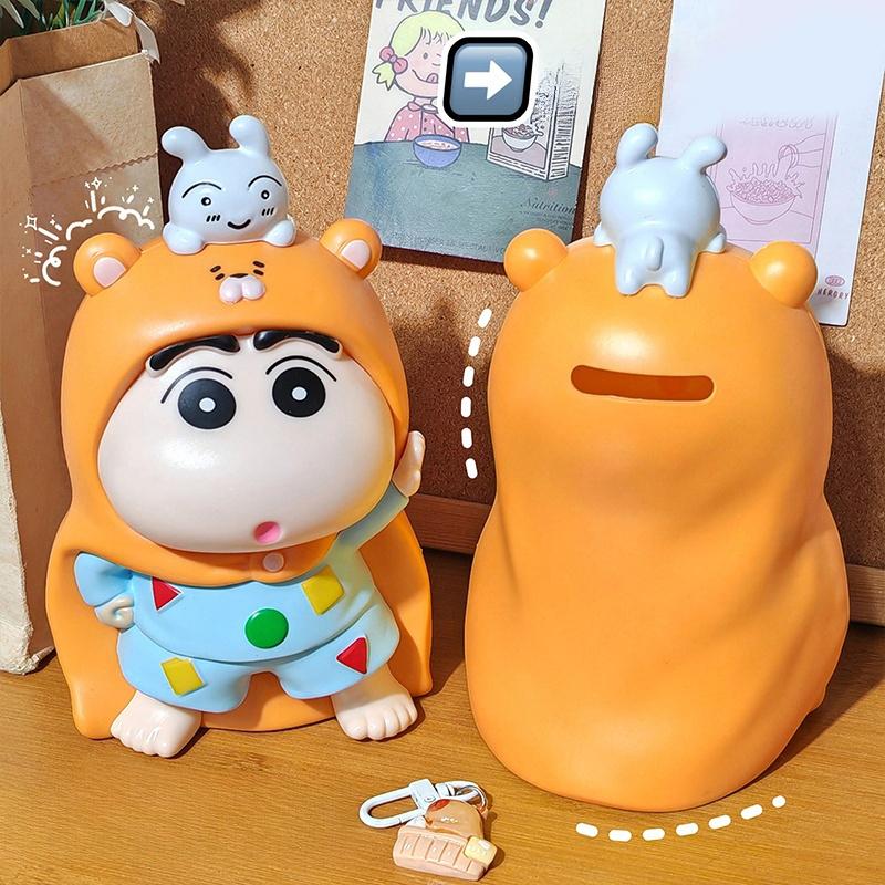 Crayon Shin Chan Cartoon Pajamas Ornament Children'S Birthday Gift Piggy Bank Christmas Party Ornament Desktop Decor Figurine