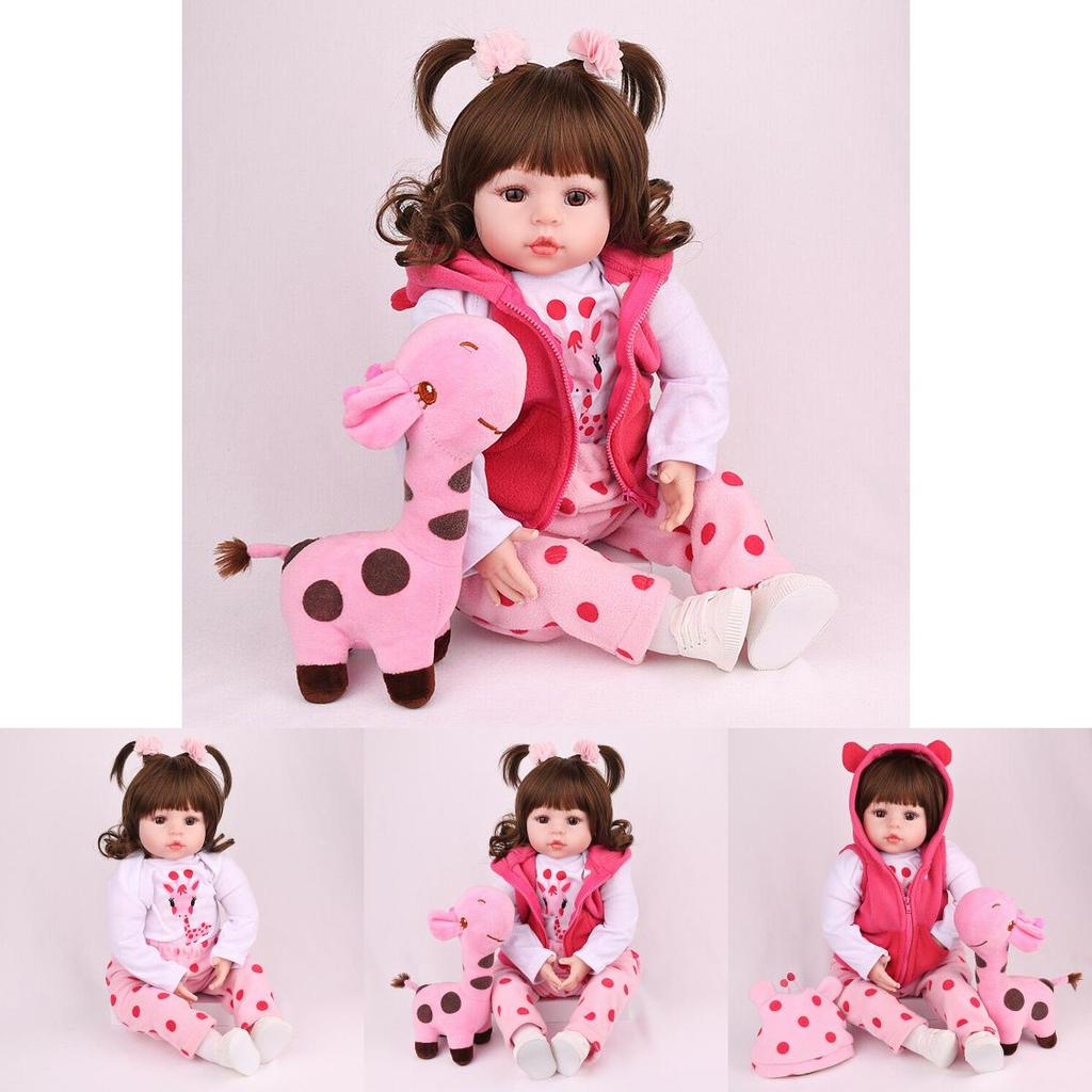 Exquisitely Crafted 18.9/22.8" Baby Reborn Doll With Multi-layered Realistic Skin