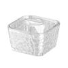Transparent Desktop Storage Box Silver Plated Large Capacity Hair Jewelry Case Plastic with Lid Jewelry Organizer Box Hairpin
