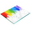 Multifunctional Decorative Glass Board for Kitchen Rainbow Spots 60X52 Cm