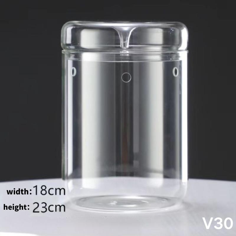 Mikro-Landschaft Glasflaschen Kreativität Tausammlung Glasvase Sukkulente Moos Landschaft Glas-Terrarium Heimdeko