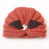 Halloween Children's Pullover Hat Pumpkin Bat Dress, Baby Winter Warm Knitted Hat, Baby Hat