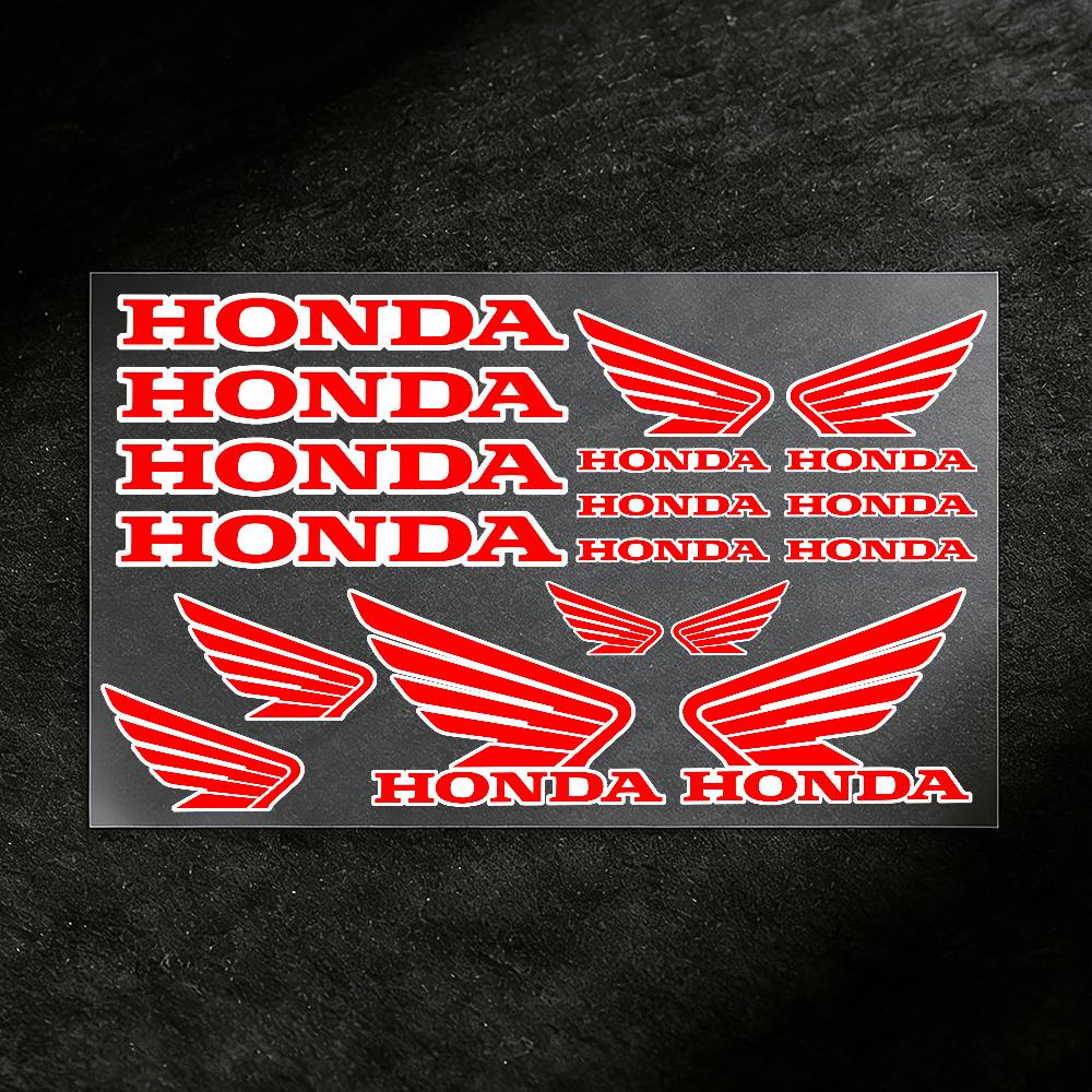 AYN1 For HONDA Stickers Moto Sticker Auto Body Bumper Windows Motorcycle Laptop Walls Vinyl Decal Car Tuning Accessories