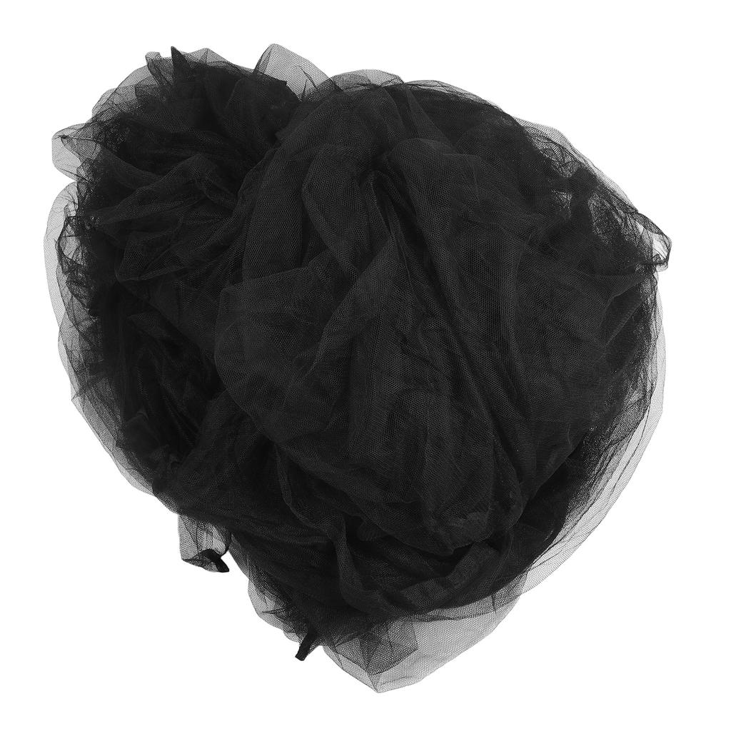 Bug Bed Net Black Light Weight Bed Net Exquisite 4 Corners Bed Canopy Net for Indoors Outdoors