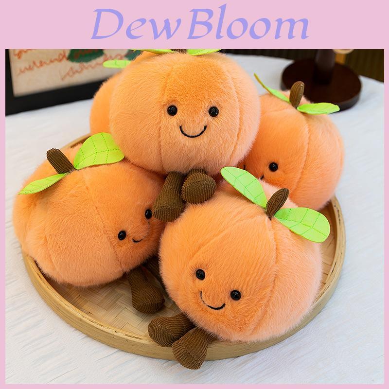 Peach Plush Toy Soft Stuffed Animal Kids Cartoon Character Gift For Children