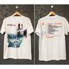 Radiohead "OK Computer" Album T Shirt Double-sided Retro Style Men's T Shirt Summer New Casual Unisex