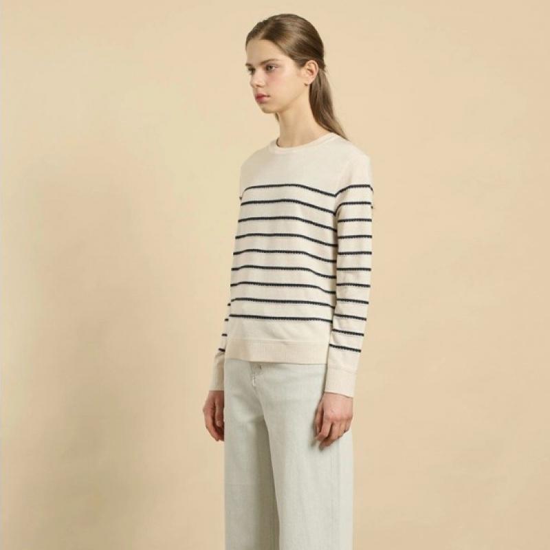 Bcbg Stripe Knit Pullover B6s1k403