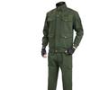 Men's Autumn Cotton Welder Anti-Scald Workwear Set - Wear-Resistant Labor Protection Suit/Pants