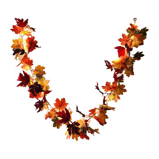 

Красивые осенние гирлянды, гирлянды, изысканные, долговечные, декоративные оранжевый