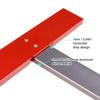 Portable Accurate Scale T Square Ruler T-Shaped Metal Multifunctional Ruler Gray 6 Inch Aluminum Alloy Ruler Art Framing